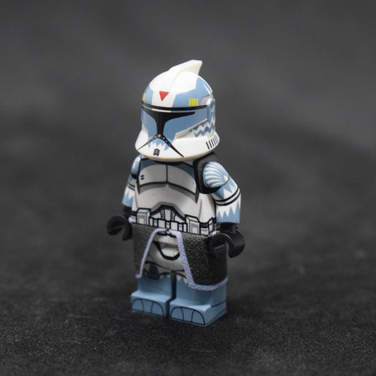 CloneArmyCustoms RP1 Commander Wolffe Sand Blue Minifigure (Pad Printed)