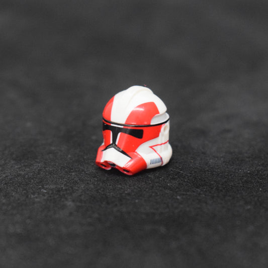 CloneArmyCustoms RP2 Captain Grey Red Helmet (Pad Printed)