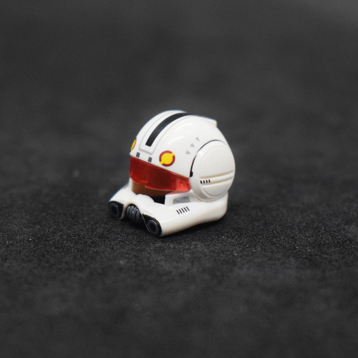 CloneArmyCustoms ARC Pilot Open Circle Red Visor Helmet (Pad Printed)