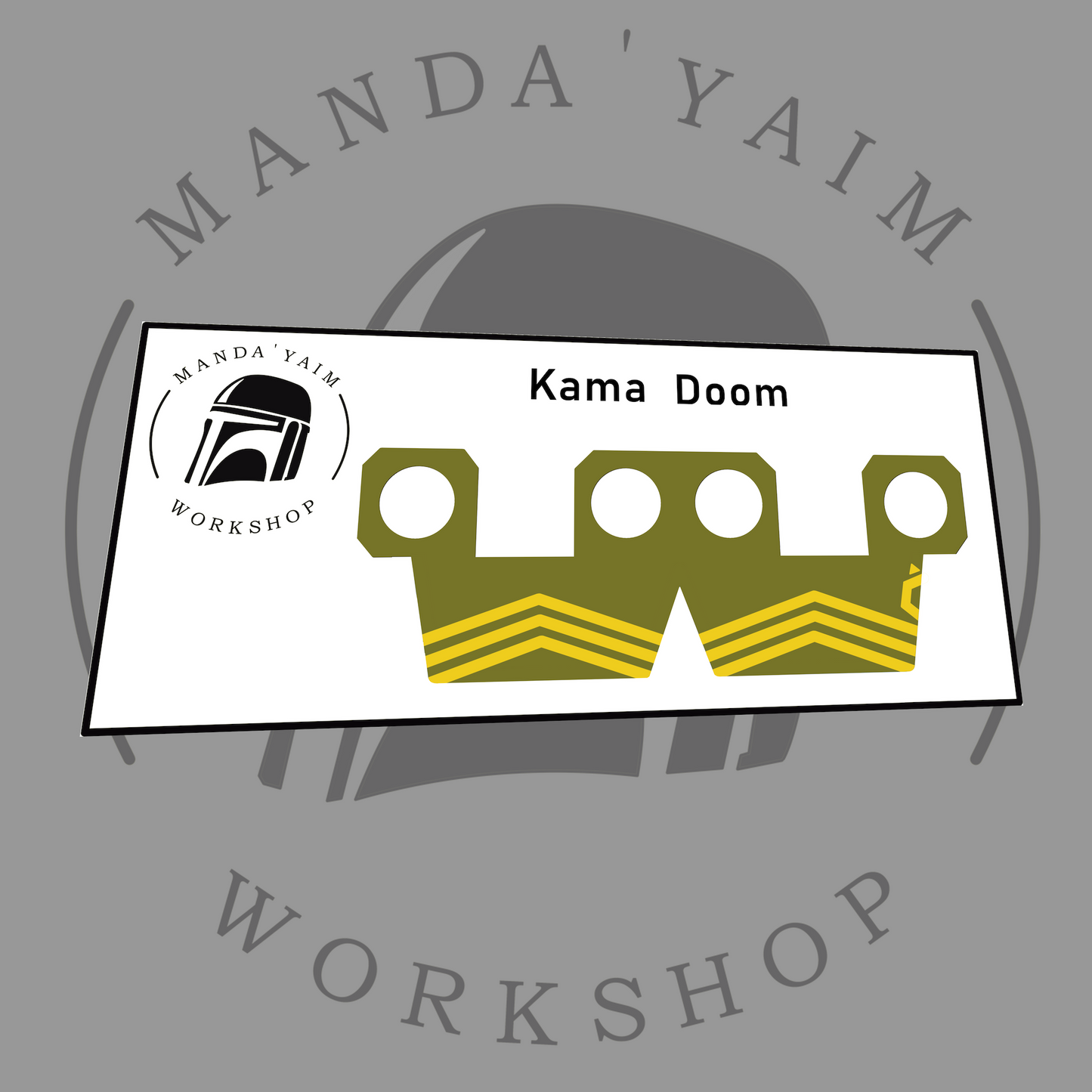 Mandayaim workshop Doom Kama Cloth