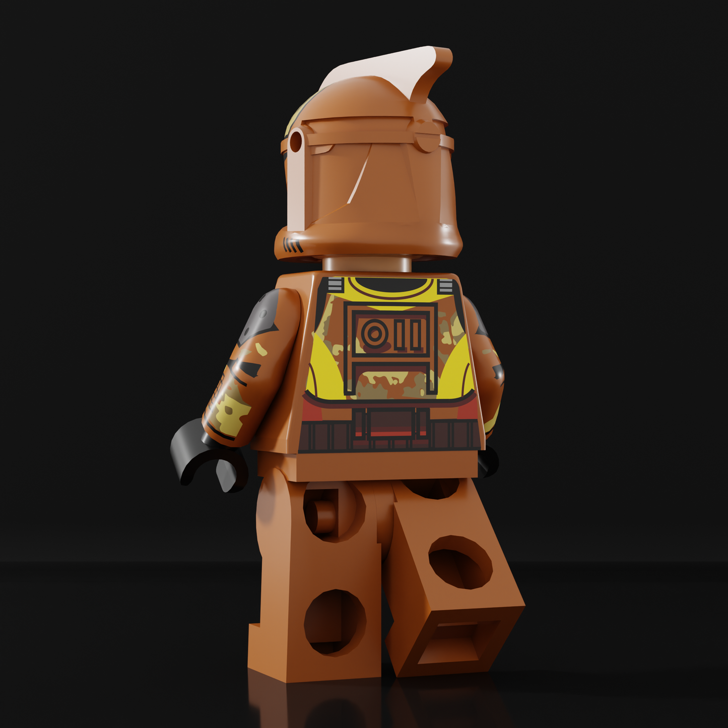 SandstormCustoms Geonosis Gunner Trooper Figure PREORDER (Pad Printed)