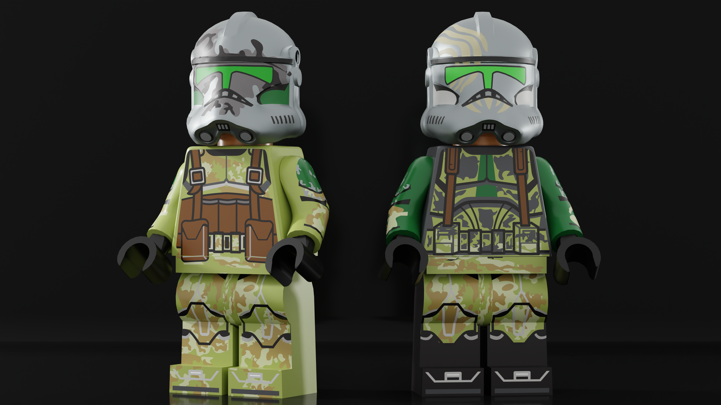 SandstormCustoms Kashyyyk Nemec and Fireball Figure Bundle PREORDER (Pad Printed)