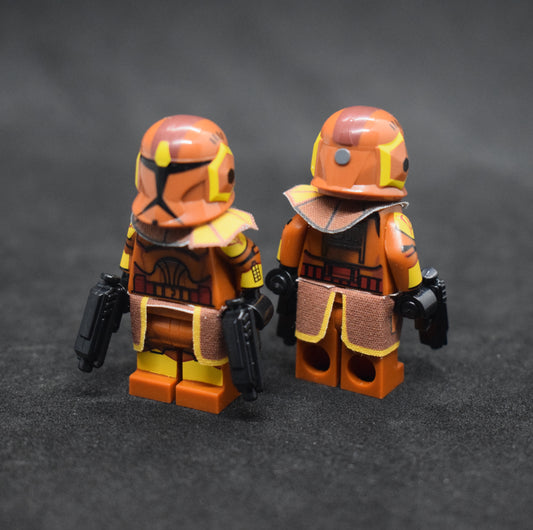 SandstormCustoms Geonosis Commander Jet Figure (Pad Printed)