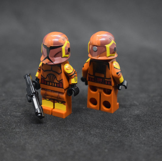 SandstormCustoms Geonosis Jet Trooper Figure (Pad Printed)