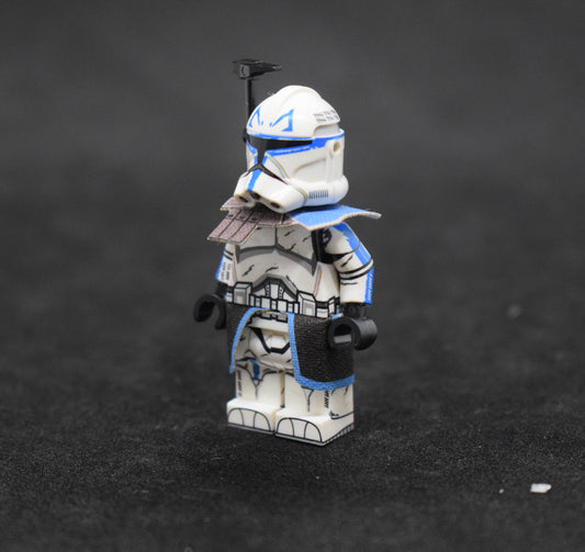 CloneArmyCustoms RP2 Battle Damage Captain Rex Minifigure (Pad Printed)