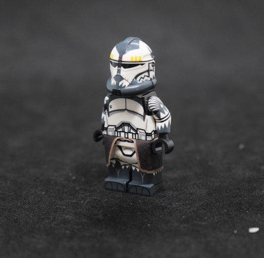 CloneArmyCustoms RP2 Commander Wolffe Dark Gray Minifigure (Pad Printed)