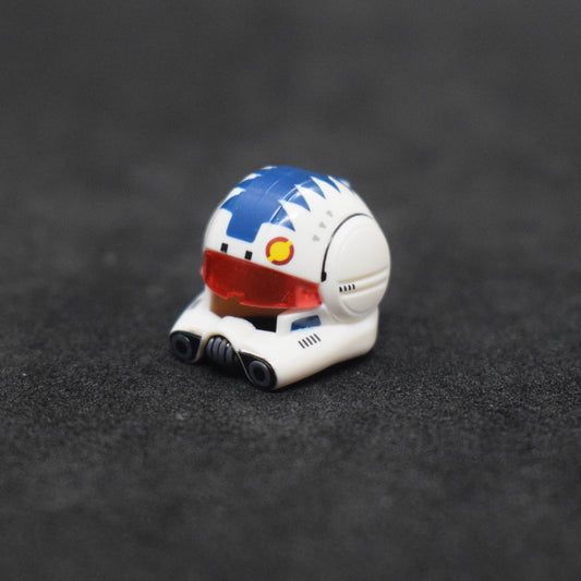 CloneArmyCustoms ARC Pilot Tigershark Red Visor Helmet (Pad Printed)