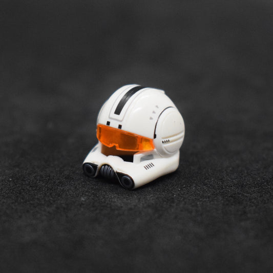 CloneArmyCustoms ARC Pilot Grunt Orange Visor Helmet (Pad Printed)