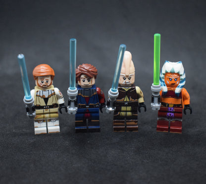 SandstormCustoms Geonosis Style Jedi Figure Bundle (UV Printed)