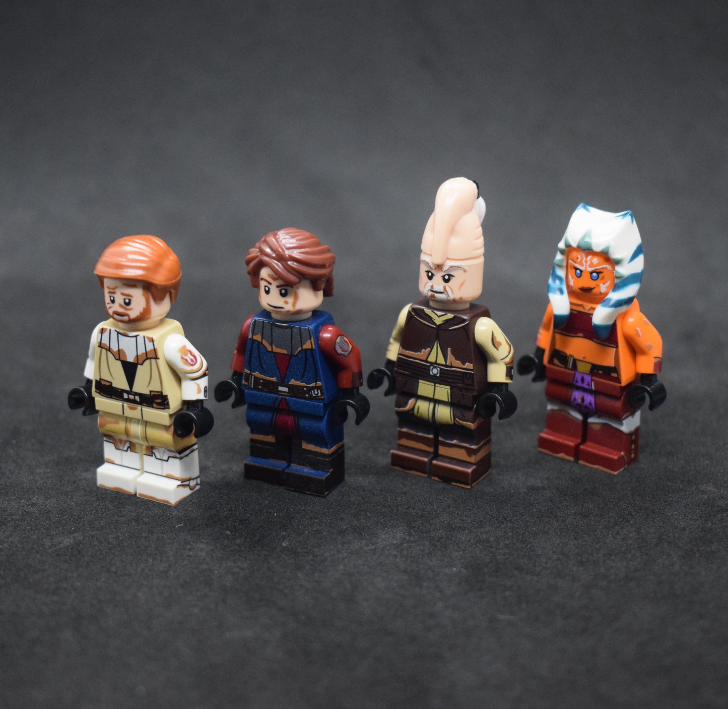 SandstormCustoms Geonosis Style Jedi Figure Bundle (UV Printed)