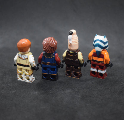 SandstormCustoms Geonosis Style Jedi Figure Bundle (UV Printed)