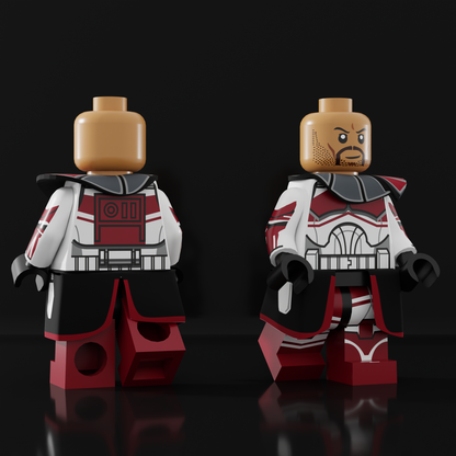 SandstormCustoms AP1 Captain Keeli Figure PREORDER (Pad Printed)