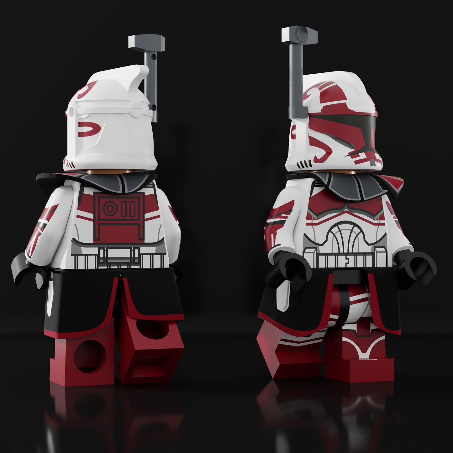 SandstormCustoms AP1 Captain Keeli Figure PREORDER (Pad Printed)