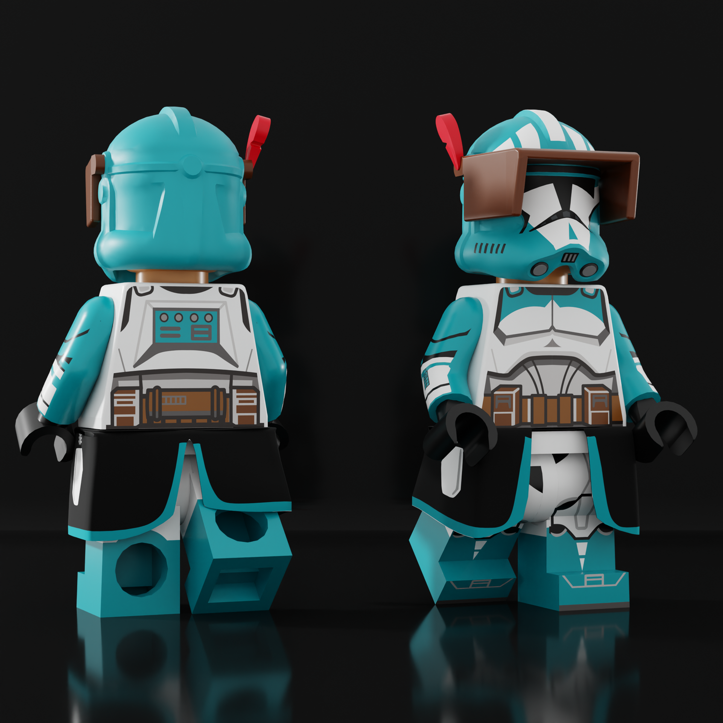 SandstormCustoms 2020P2 Captain Tukk Figure PREORDER (Pad Printed)