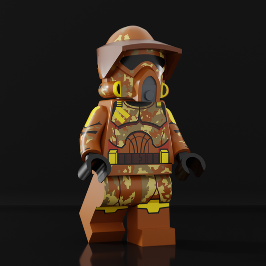 SandstormCustoms Geonosis ARF Officer Trooper Figure PREORDER (Pad Printed)