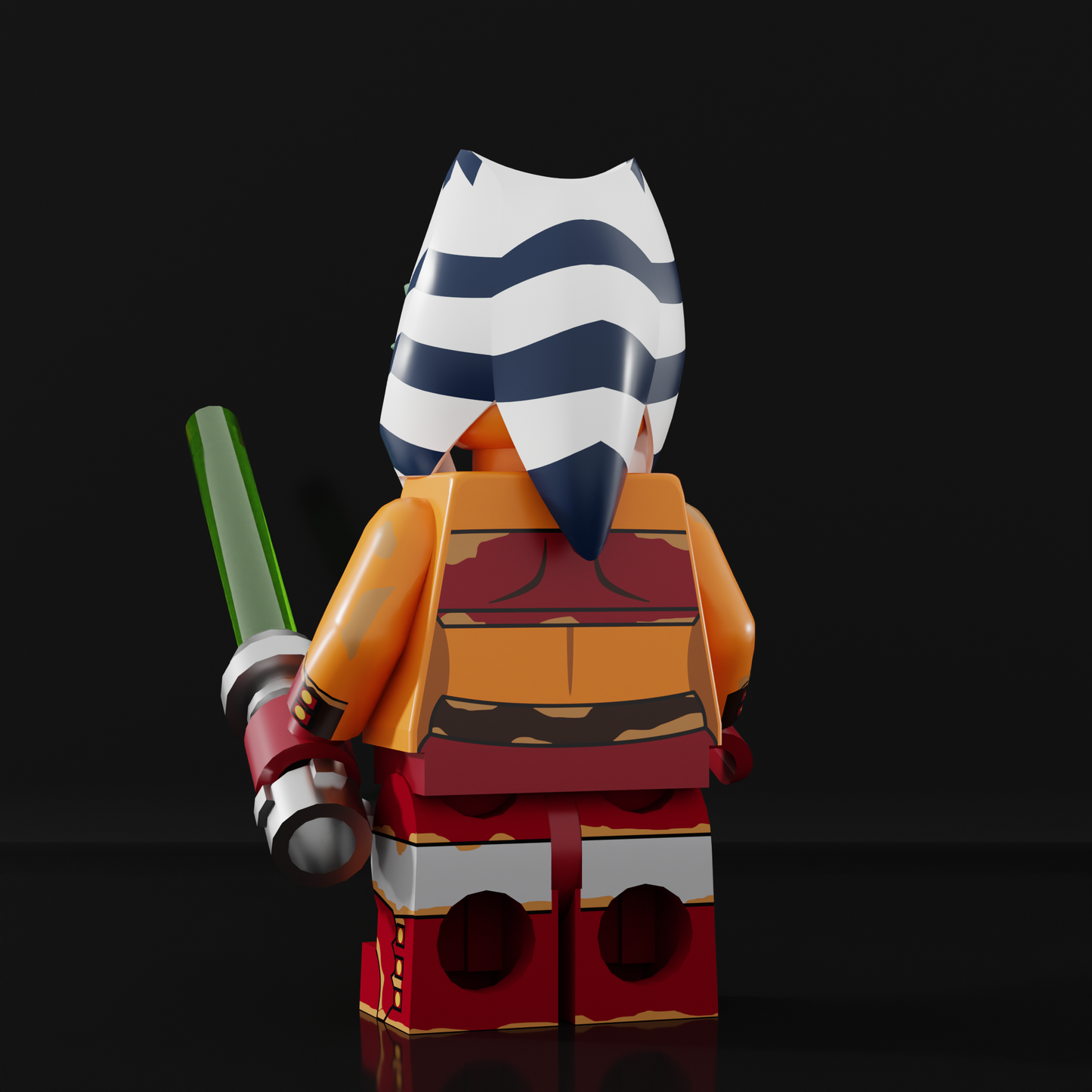 SandstormCustoms Geonosis Ahoska Figure PREORDER (Pad Printed)