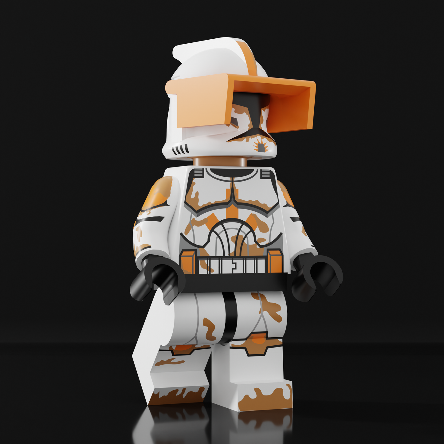 SandstormCustoms Geonosis Commander Cody Figure PREORDER (Pad Printed)