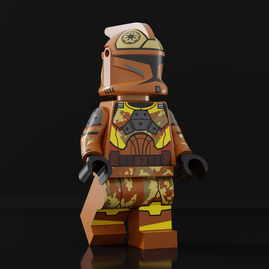 SandstormCustoms Geonosis Gunner Trooper Figure PREORDER (Pad Printed)