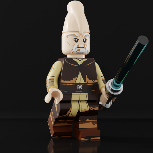 SandstormCustoms Geonosis Ki-Adi-Mundi Figure PREORDER (Pad Printed)