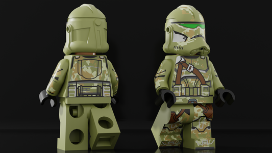 SandstormCustoms 2020P2 Kashyyyk BARC Trooper Figure PREORDER (Pad Printed)