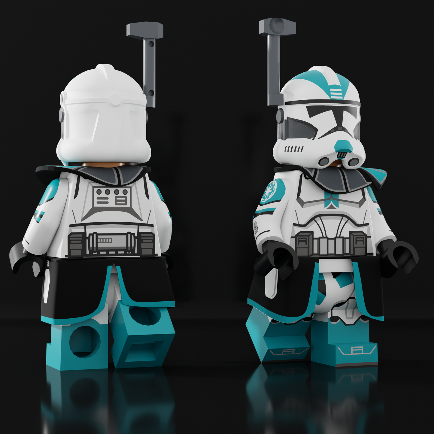SandstormCustoms 2020P2 Lieutenant Crash Figure PREORDER (Pad Printed)