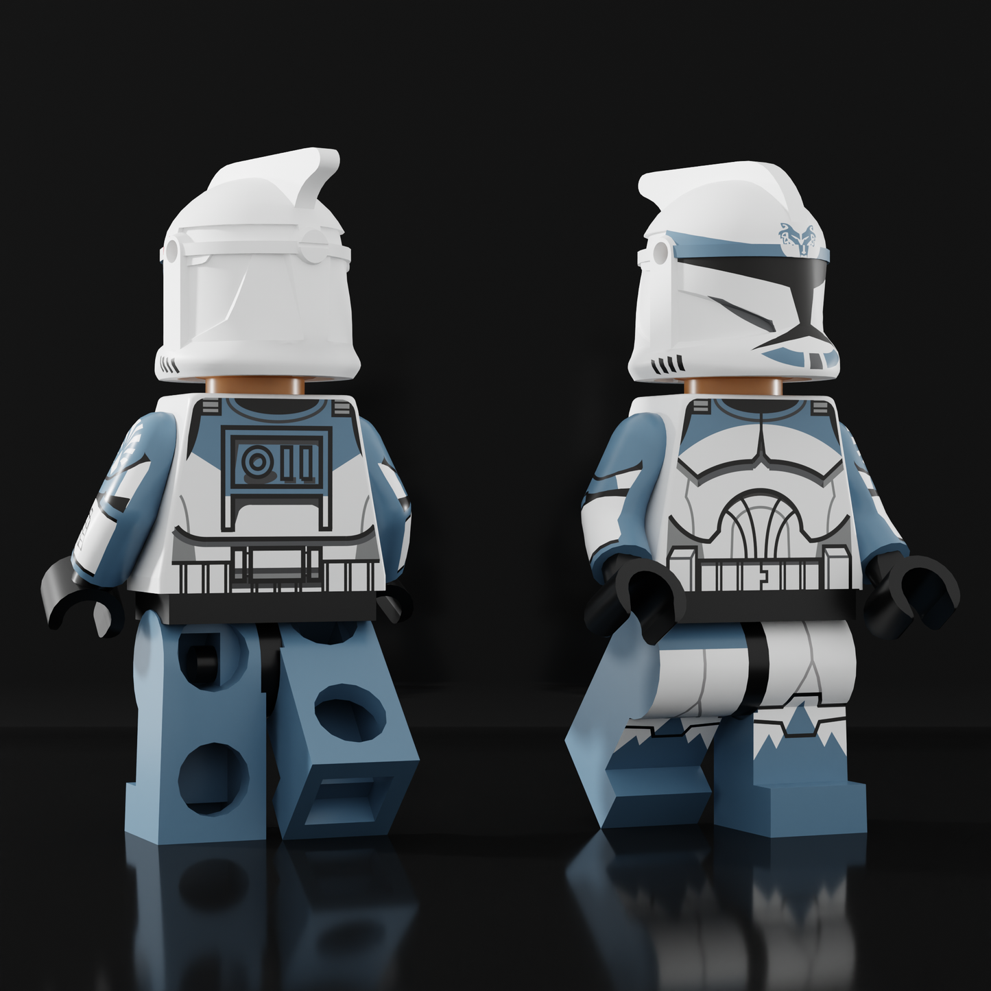 SandstormCustoms AP1 Wolfpack Trooper Figure PREORDER (Pad Printed)